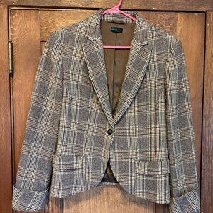 Plaid Blazer
